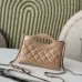 Chanel Mini Kelly 31 Shopping Tote Black Calfskin size:17×20×5cm #B53856