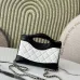 Chanel Mini Kelly 31 Shopping Tote Black Calfskin size:17×20×5cm #B53856