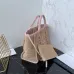 Chanel Natural Raffia Small Deauville Tote size:34cm #B53983