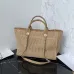 Chanel Natural Raffia Small Deauville Tote size:34cm #B53983