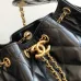 Chanel Quilted Drawstring Bucket Bag #B45514