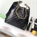 Chanel Quilted Drawstring Bucket Bag #B45514