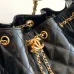 Chanel Quilted Drawstring Bucket Bag #B45514