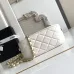 Chanel Quilted Handbag With Gold Chain And CC Logo A Timeless Fashion Piece size:11×20×8cm #B54331