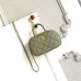 Chanel Quilted Handbag With Gold Chain And CC Logo A Timeless Fashion Piece size:11×20×8cm #B54331