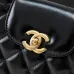 Chanel Quilted Kelly Top Handle Chain Bag 13x19x7cm #B63817