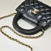 Chanel Quilted Kelly Top Handle Chain Bag 13x19x7cm #B63817