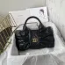 Chanel Quilted Leather Handbag S5851 #B55660