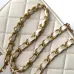 Chanel Quilted Mini Handbag With Top Handle And Gold Chain Strap size:11×20×8cm #B54333