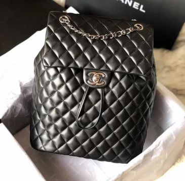 Chanel Quilted Urban Spirit Backpack #B49073