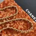 Chanel Sequined Top Handle Bags In Brown And Orange With Signature CC Logo size:13×19×7cm #B54334