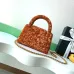 Chanel Sequined Top Handle Bags In Brown And Orange With Signature CC Logo size:13×19×7cm #B54334