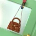 Chanel Sequined Top Handle Bags In Brown And Orange With Signature CC Logo size:13×19×7cm #B54334