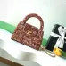Chanel Sequined Top Handle Bags In Brown And Orange With Signature CC Logo size:13×19×7cm #B54334