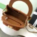 Chanel Sequined Top Handle Bags In Brown And Orange With Signature CC Logo size:13×19×7cm #B54334