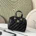 Chanel Small bowling bag, Patent crumpled calfskin size:17×21×3cm #B53854