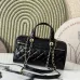 Chanel Small bowling bag, Patent crumpled calfskin size:17×21×3cm #B53855
