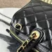 Chanel Small bowling bag, Patent crumpled calfskin size:17×21×3cm #B53855