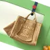 Chanel Woven Tote: Textured Raffia, Signature Logo & Chain, Embracing Summer Elegance size38 #B54154