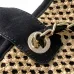 Chanel Woven Tote: Textured Raffia, Signature Logo & Chain, Embracing Summer Elegance size38 #B54154