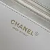 Chanel cc 25S Vintage Flap Bag Maxi flap bag with top handle #B53445