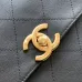 Chanel cc 25S Vintage Flap Bag Maxi flap bag with top handle #B53445