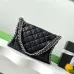 Chanel chain around hobo Black/silver #B50872