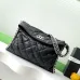 Chanel chain around hobo Black/silver #B50872