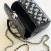 Chanel Black patent leather box bag top quality #B45509