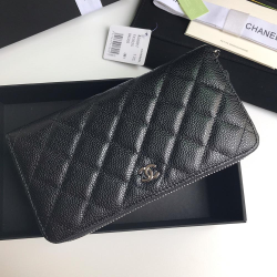 Chanel Black Wallet #B36700