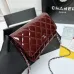 Chanel patent leather wallet for women #B45526