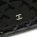 Chanel patent leather wallet for women #B45526