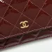 Chanel patent leather wallet for women #B45526