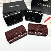 Chanel patent leather wallet for women #B45526