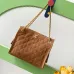Bowling bag leather handbag Chanel Camel in Leather  #B50873