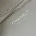 Bowling bag leather handbag Chanel Camel in Leather  #B50873