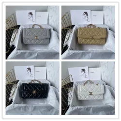 CHANEL Diana Lamb Matelasse Chain Shoulder Bag size:13×21×6cm #B53984