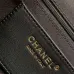 CHANEL Quilted CC GHW Chain Shoulder Bucket Bag Calfskin Leather Black #B50831