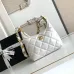 Chanel 4922 Quilted Mini Hobo Bag in Crinkled Lambskin Size 22.5x19.5x8.5CM #B62908
