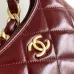 Chanel 4922 Quilted Mini Hobo Bag in Crinkled Lambskin Size 22.5x19.5x8.5CM #B62908