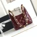 Chanel 4922 Quilted Mini Hobo Bag in Crinkled Lambskin Size 22.5x19.5x8.5CM #B62908