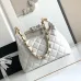 Chanel 4923 Quilted Hobo Bag in Crinkled Lambskin Size 32x30x12CM #B62907