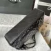 Chanel CC Black Quilted Lambskin Medium Classic Double Flap AAA+ Shoulder Bag #B54375
