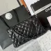 Chanel CC Black Quilted Lambskin Medium Classic Double Flap AAA+ Shoulder Bag #B54375