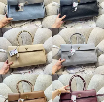 Chanel Caviar Bowling Tote Bag AS6428 22×38×17cm #B67270 Chanel Caviar Bowling Tote Bag AS6428 22×38×17cm #B67270