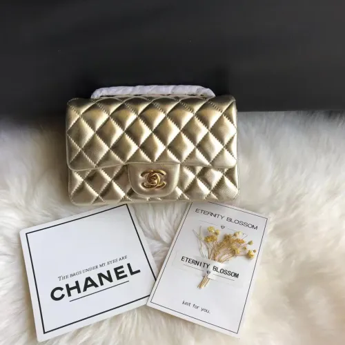 Chanel Classic Flap Bag gold Shoulder Bag #B62498