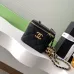 Chanel Quilted Caviar Leather Mini Vanity Bag With Gold Chain Strap And CC Logo size:11×8×7cm #B54335