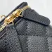 Chanel Quilted Caviar Leather Mini Vanity Bag With Gold Chain Strap And CC Logo size:11×8×7cm #B54335