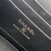 Chanel Quilted Caviar Leather Mini Vanity Bag With Gold Chain Strap And CC Logo size:9×17×8cm #B54336