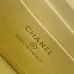 Chanel Quilted Caviar Leather Mini Vanity Bag With Gold Chain Strap And CC Logo size:9×17×8cm #B54336